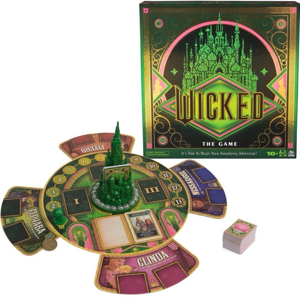 Wicked the Official Game NIB  Wicked The Game - Green Board Game